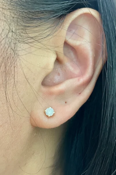 0.53 Carat Natural Diamond Studs