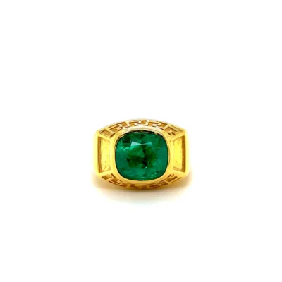 Ring.2.1.1 3.64 Carat Colombian Emerald Ring – C. Dunaigre