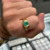 1.80 Carat Colombian Emerald Ring
