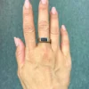 1.18 Carat Tourmaline Signet Ring