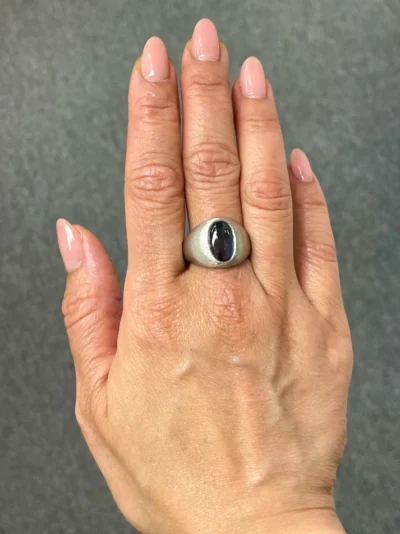 4.97 Carat Brushed Alexandrite Ring - GIA